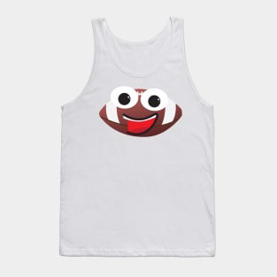 American Football Cartoon Tank Top